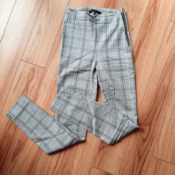 CHRISTY Super Skinny Pant - Grey/Black/White Pinstripe XXS - Picture 1 of 1